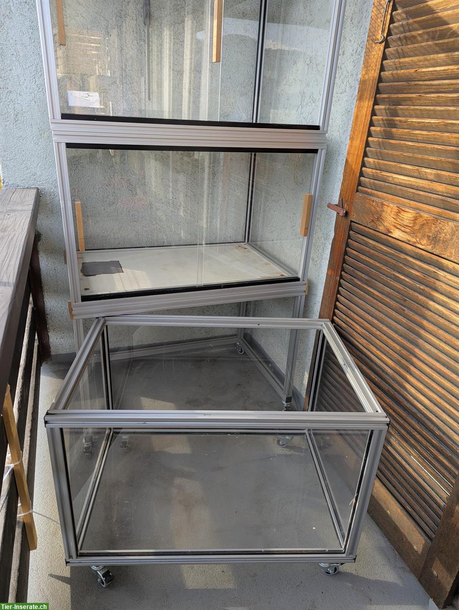 Nagerterrarium, leicht, flexibel, handlich, mehrere Ebenen