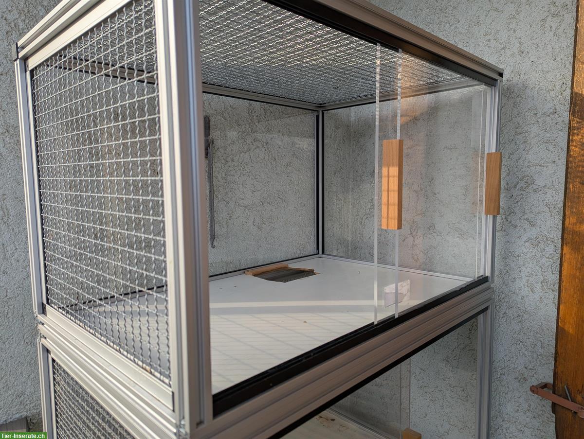 Bild 3: Nagerterrarium, leicht, flexibel, handlich, mehrere Ebenen