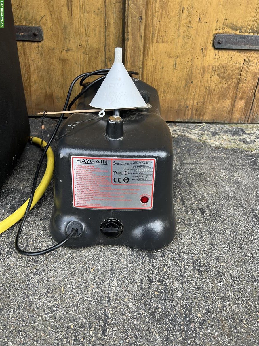 Bild 2: Heubedampfer Haygain HG One, top Zustand