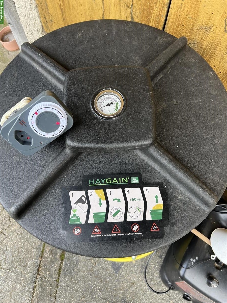 Bild 3: Heubedampfer Haygain HG One, top Zustand