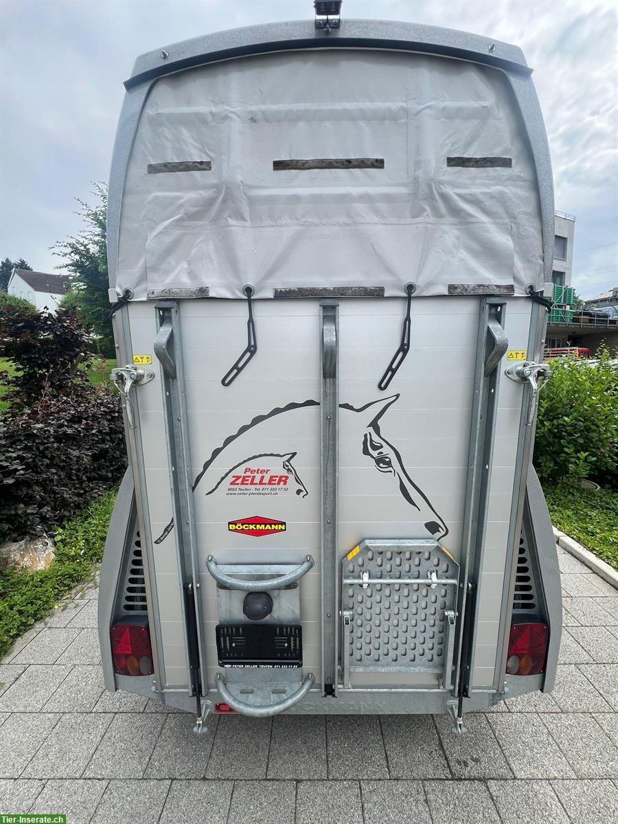 Bild 2: 1½ Böckmann Pferdeanhänger Champion Uno C, frisch ab MFK