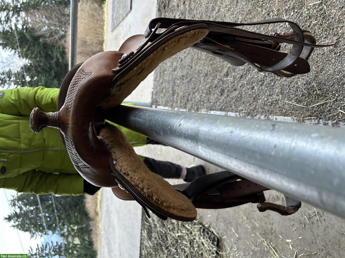 Bild 2: Diamond C Westernsattel, für breitere Pferde ohne Schwung