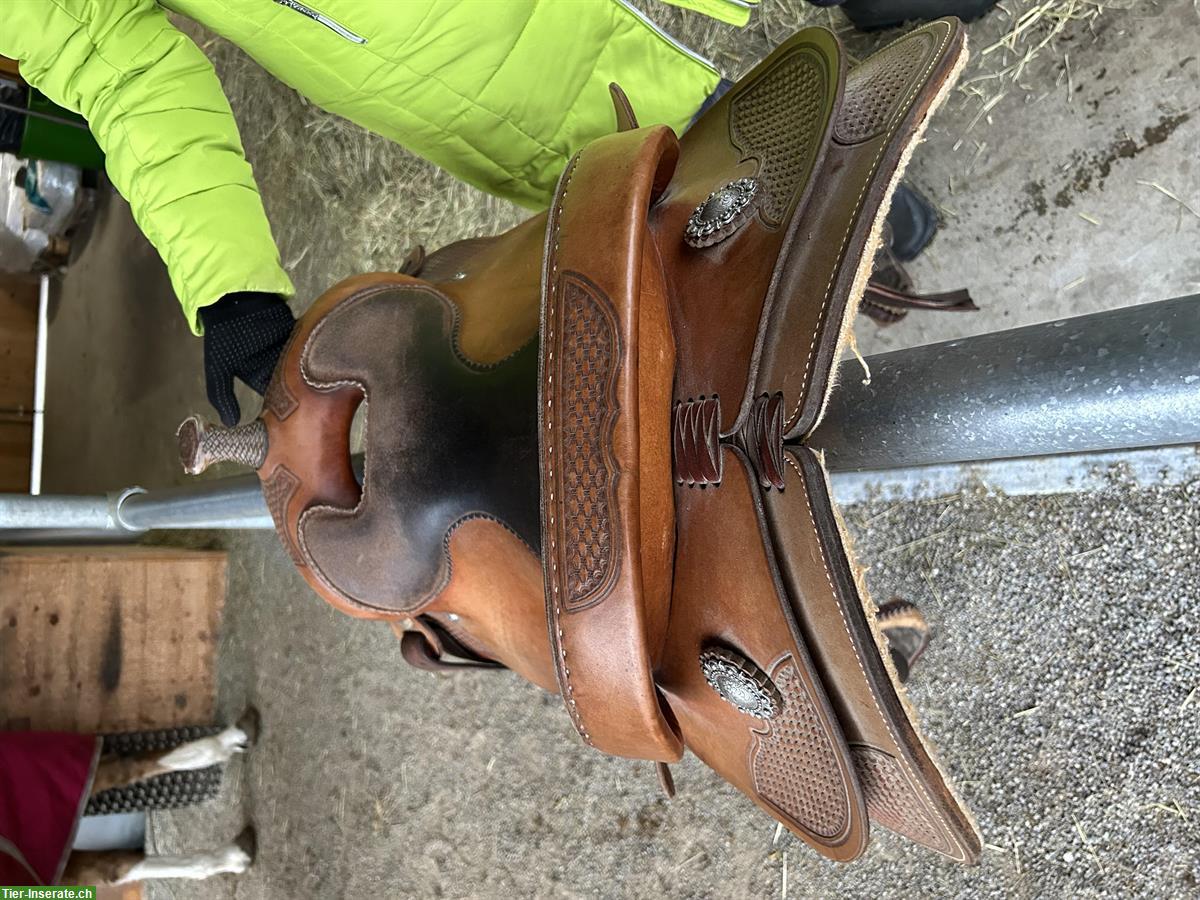 Bild 3: Diamond C Westernsattel, für breitere Pferde ohne Schwung