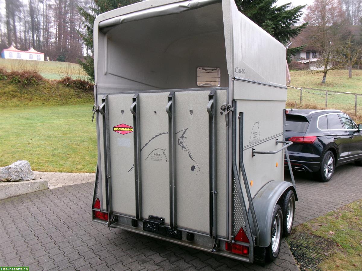 Bild 3: 2er Pferdeanhänger Böckmann Classic Vollpolyester