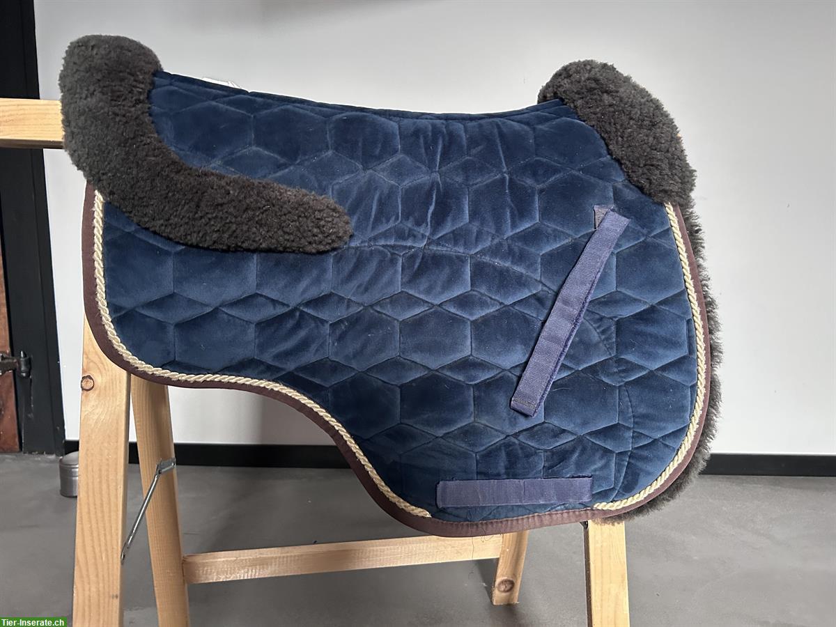 Mattes Schabracke, Grösse M, blau