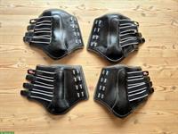 4 Leder-Gamaschen Lanz Anliker, Gr. 1 (Warmblut)