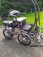 Shetty-Pony-Kutsche, Ein‑/Zwei‑/Dreispänner