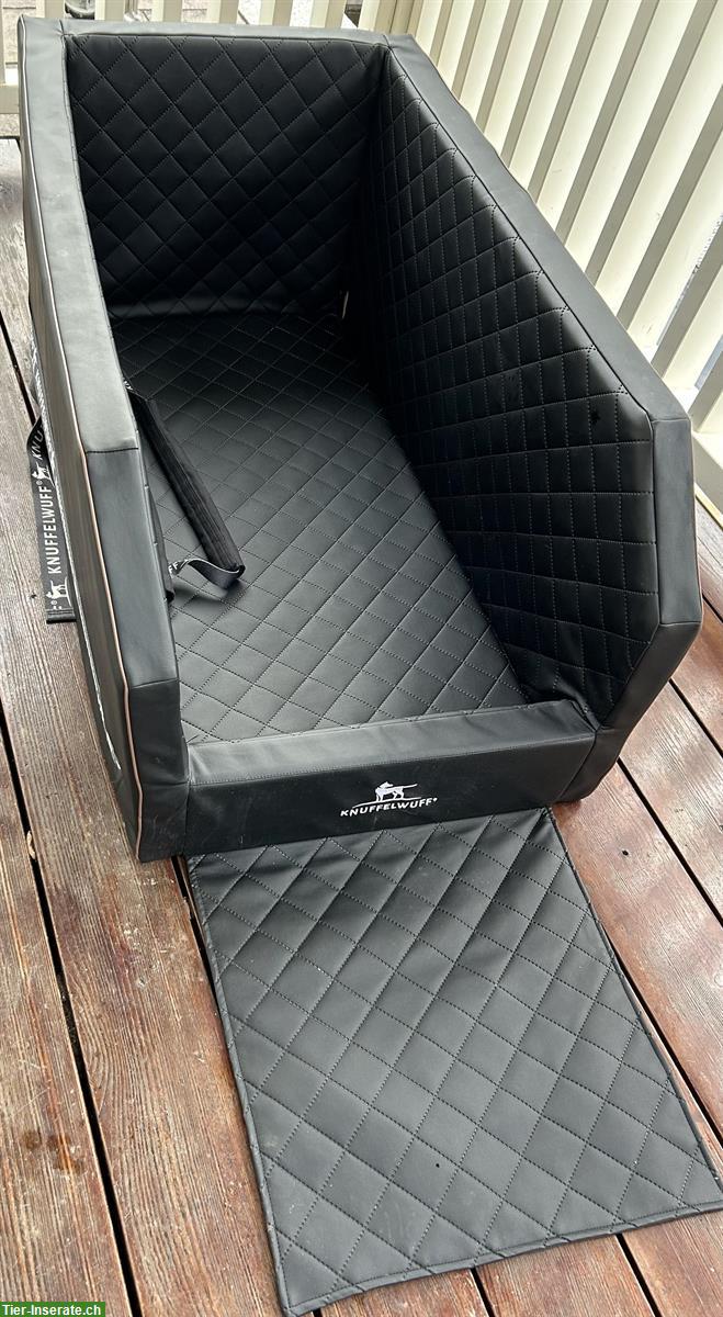 Knuffelwuff Cargo Hundetransportbox für Auto-Rückbank