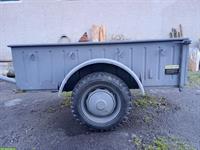 Occasion Zivilschutzanhänger mit Blache und Zubehör