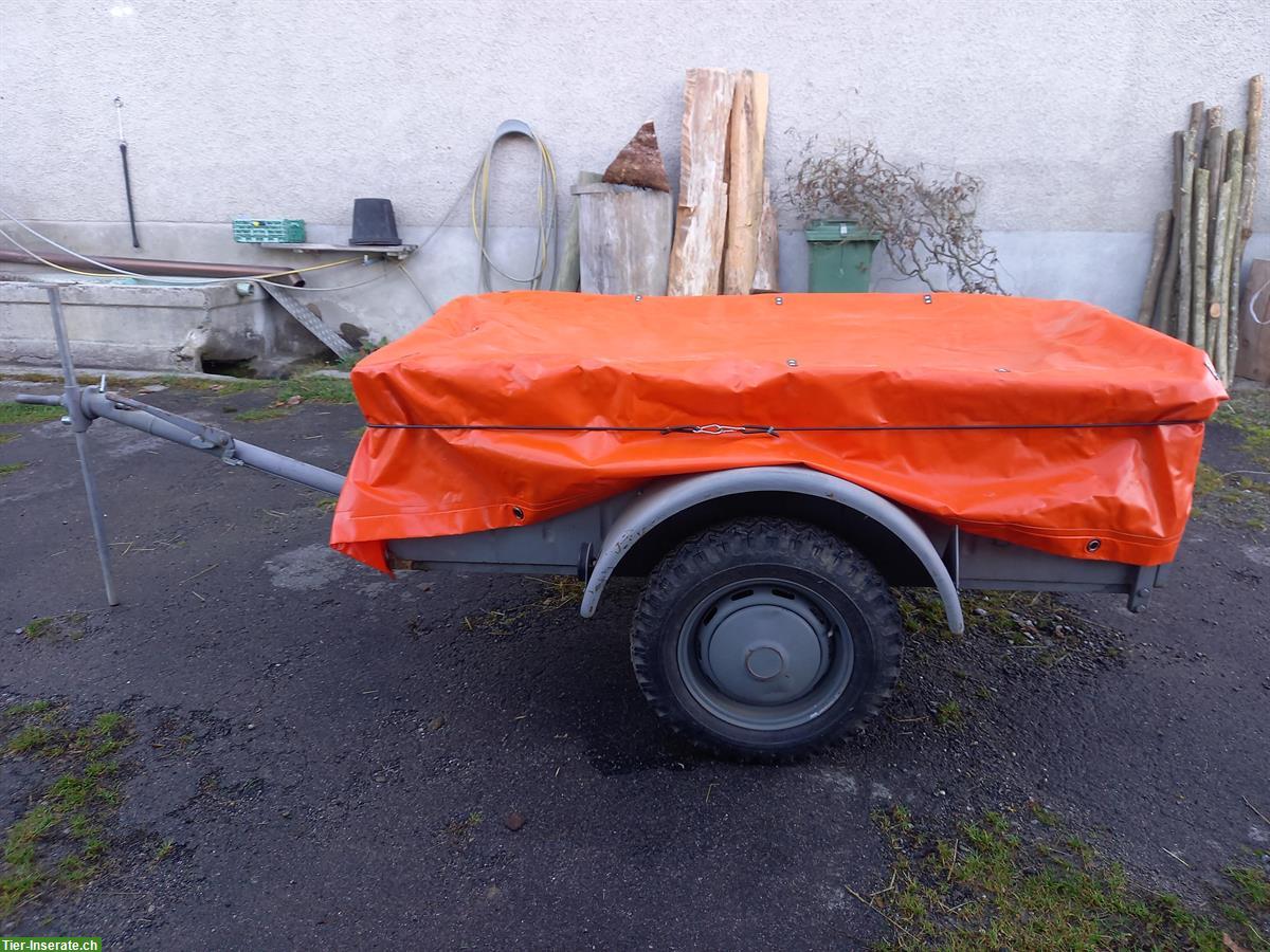 Bild 2: Occasion Zivilschutzanhänger mit Blache und Zubehör