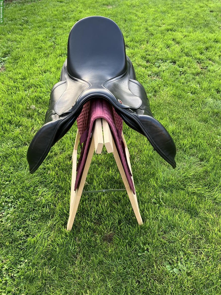 Bild 2: Kieffer Vielseitigkeitssattel Bern, Gr. 2 / 18 Zoll, schwarz