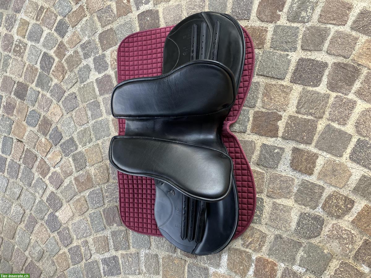 Bild 4: Kieffer Vielseitigkeitssattel Bern, Gr. 2 / 18 Zoll, schwarz