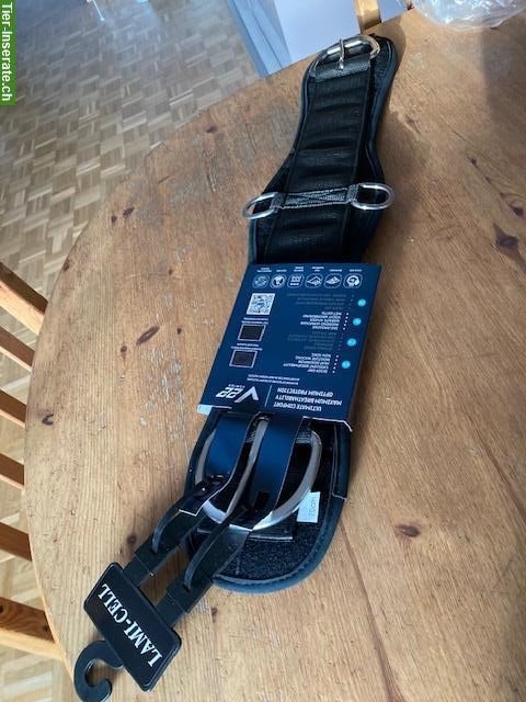 Anatomischer Westerngurt Lami-Cell V22, schwarz, 70cm