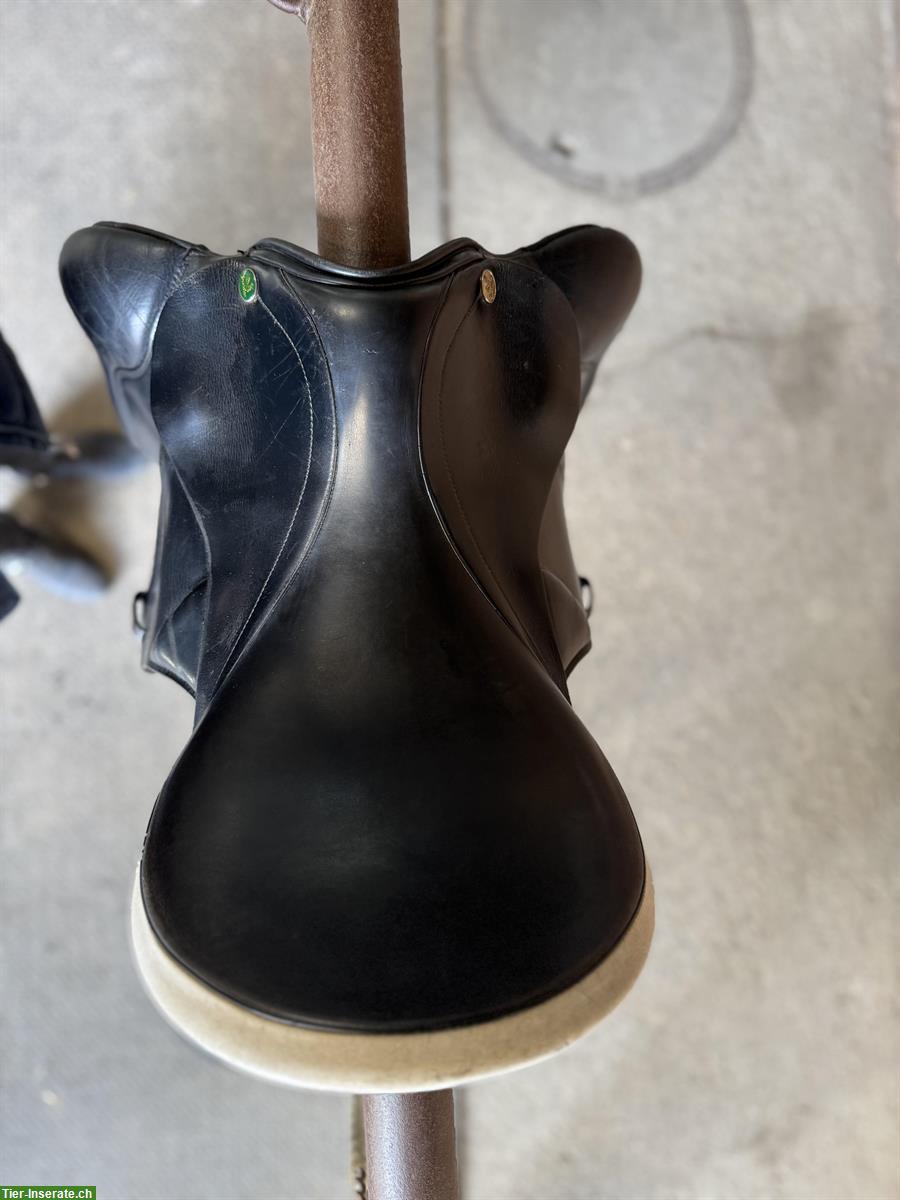 Bild 3: Prestige Venezia Springsattel 17.5 Zoll, schwarz