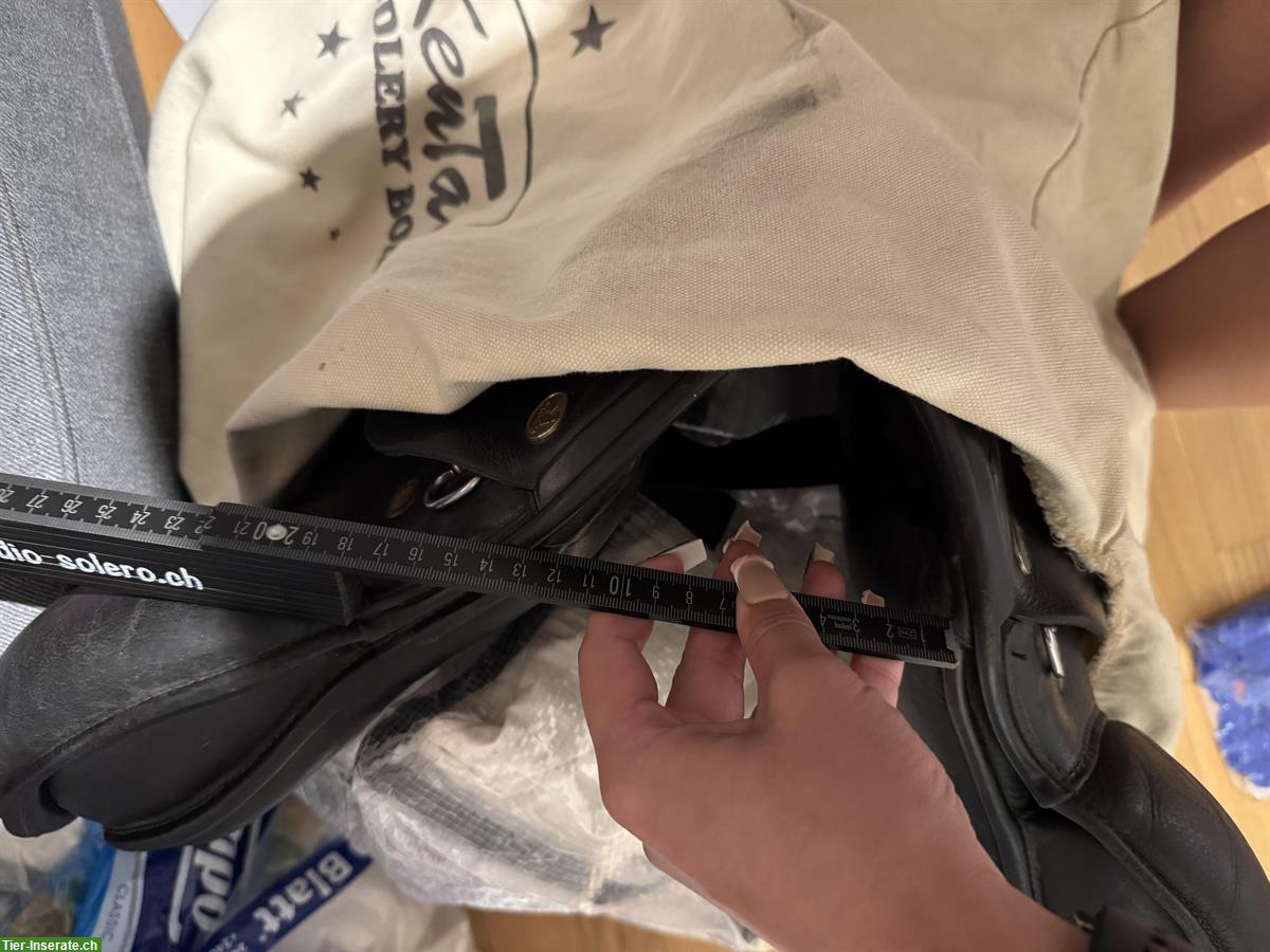 Bild 5: Prestige Venezia Springsattel 17.5 Zoll, schwarz