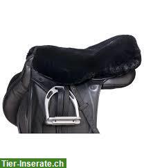 Felix Bühler Lammfell-Sitzwärmer, 16.5 - 18 Zoll, NEU