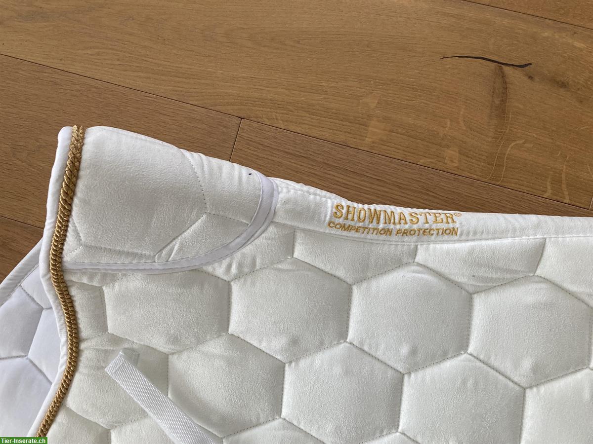 Bild 3: VS-Schabracke, weiss, ungebraucht / NEU