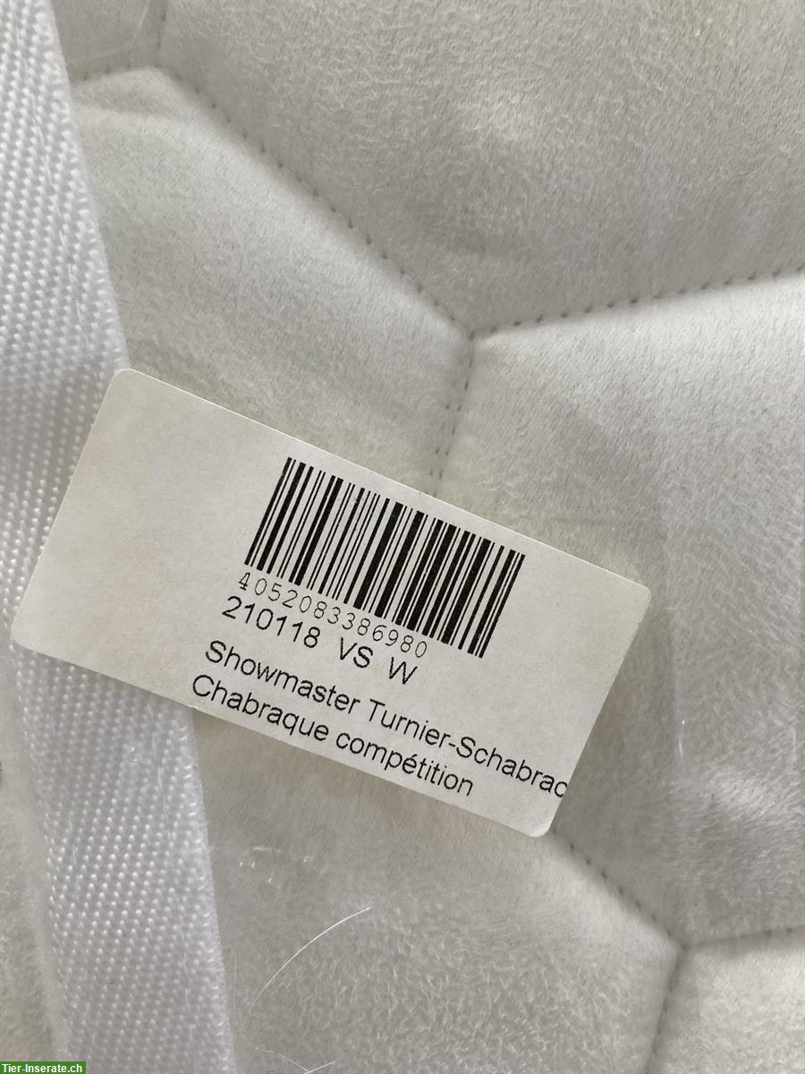 Bild 4: VS-Schabracke, weiss, ungebraucht / NEU