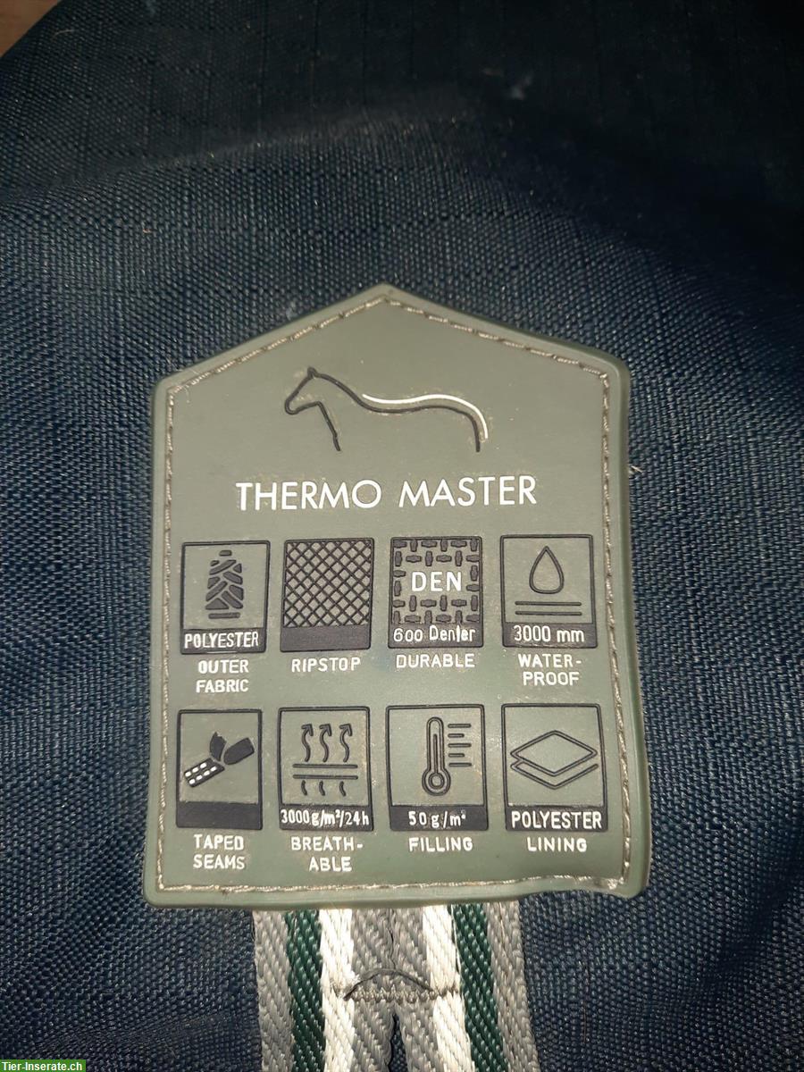 Bild 2: Thermo Master Outdoor Pferdedecke 125 cm