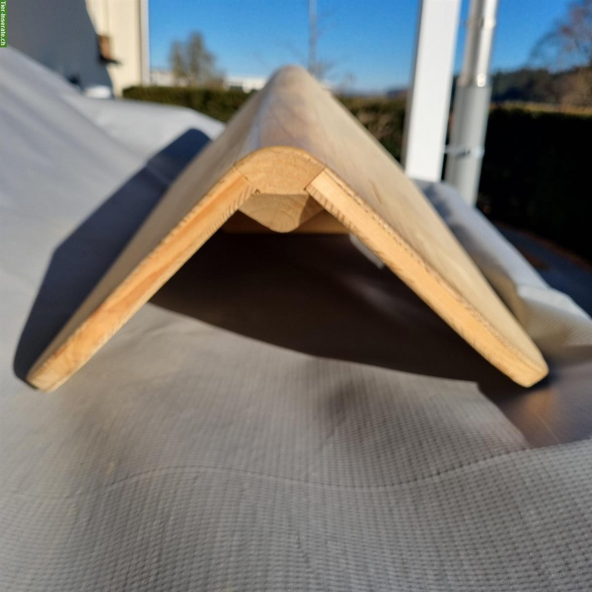 Bild 2: Röösli Sattelhalterung aus Holz zu verkaufen