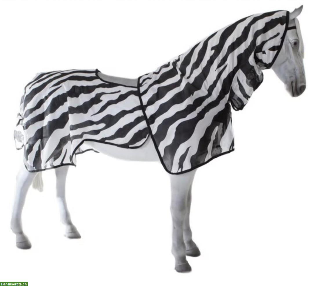 Bucas Buzz-Off Riding Zebra Gr. 145 cm, neuwertig