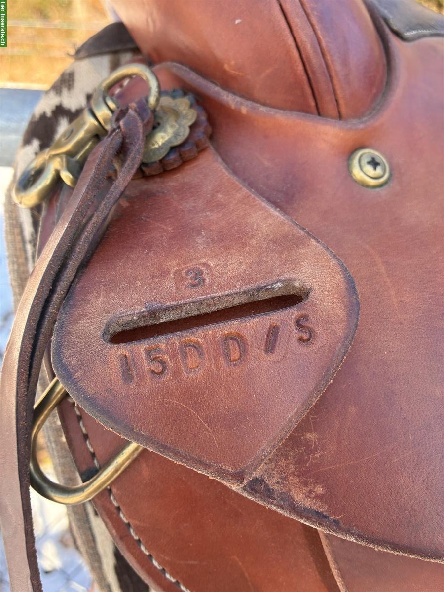 Bild 3: Sharon Saare Westernsattel 15 Zoll DD/S