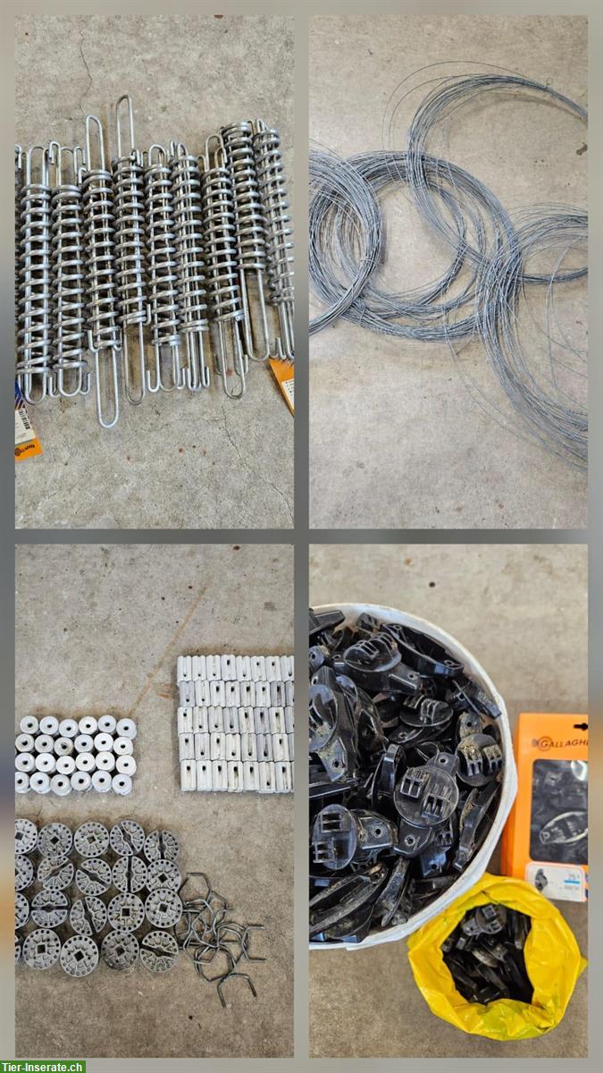 Gallagher Zaunmaterial: Draht, Isolatoren & Zubehör