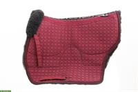 Mattes Universal-Lammfell-Schabracke "Freizeit" (spanisches Kissen)