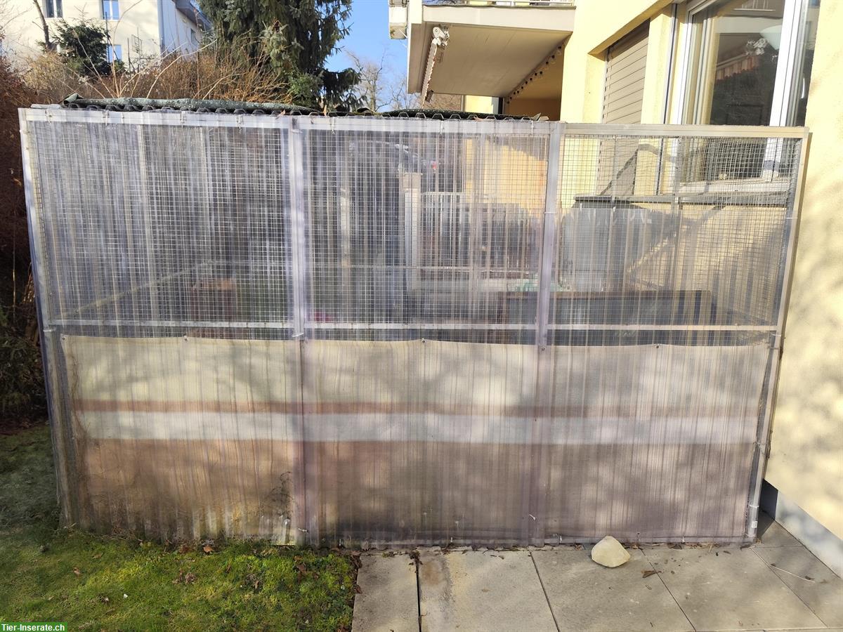 Bild 3: Aussenvoliere 6m2 von Volierenbau Schweiz