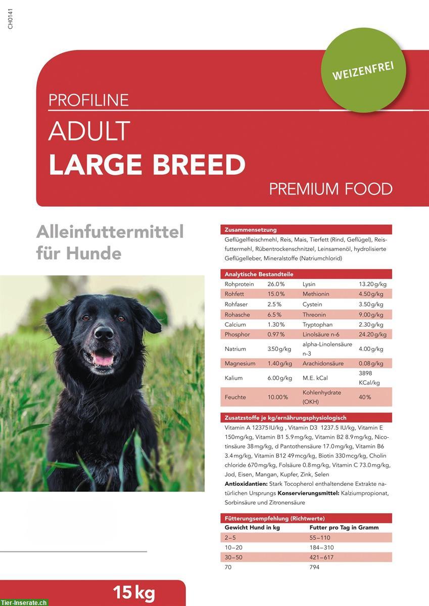 Profiline Hundefutter Premium Trockenfutter, jetzt in AKTION