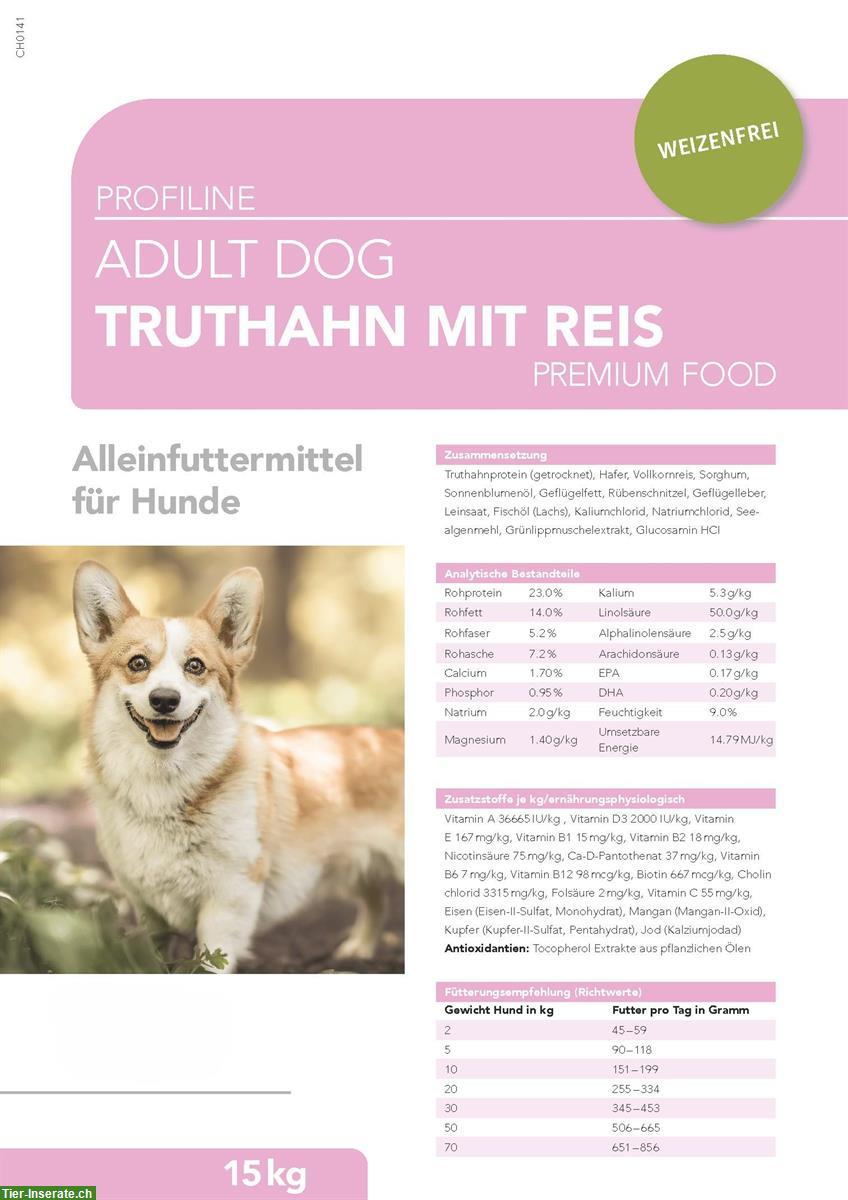 Bild 7: Profiline Hundefutter Premium Trockenfutter, jetzt in AKTION