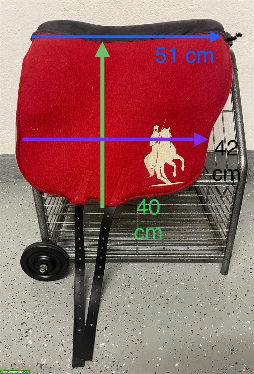 Bild 2: Isabel Steiner Filzsattel günstig zu verkaufen