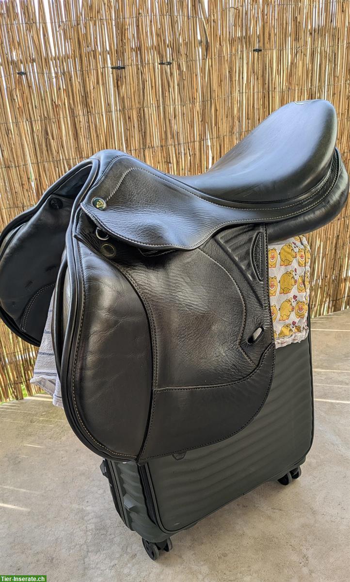 Prestige Versailles Springsattel 17 Zoll, schwarz