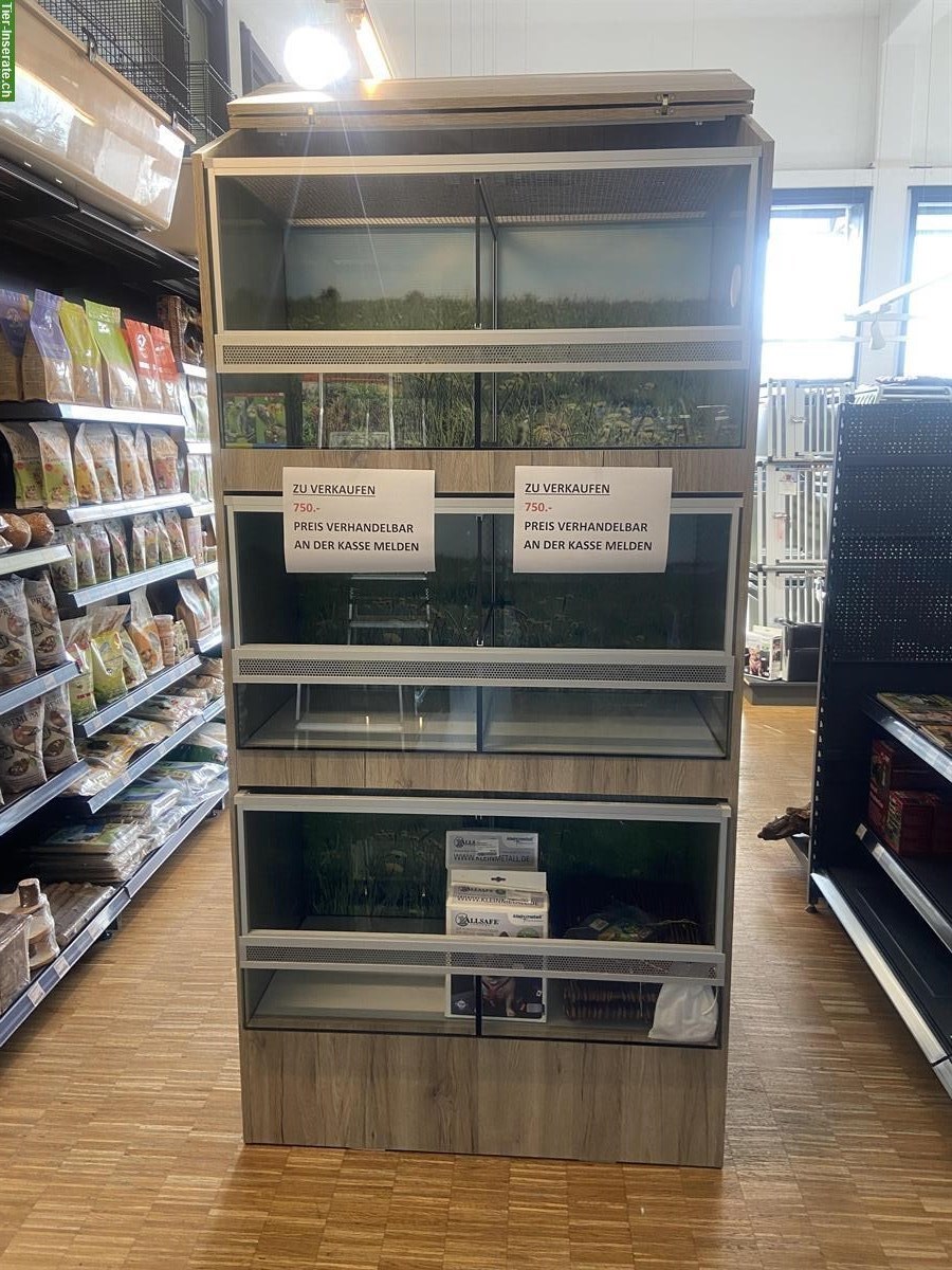 Bild 2: Nagerhaus/-Käfig mit 8 einzelnen Abteilungen