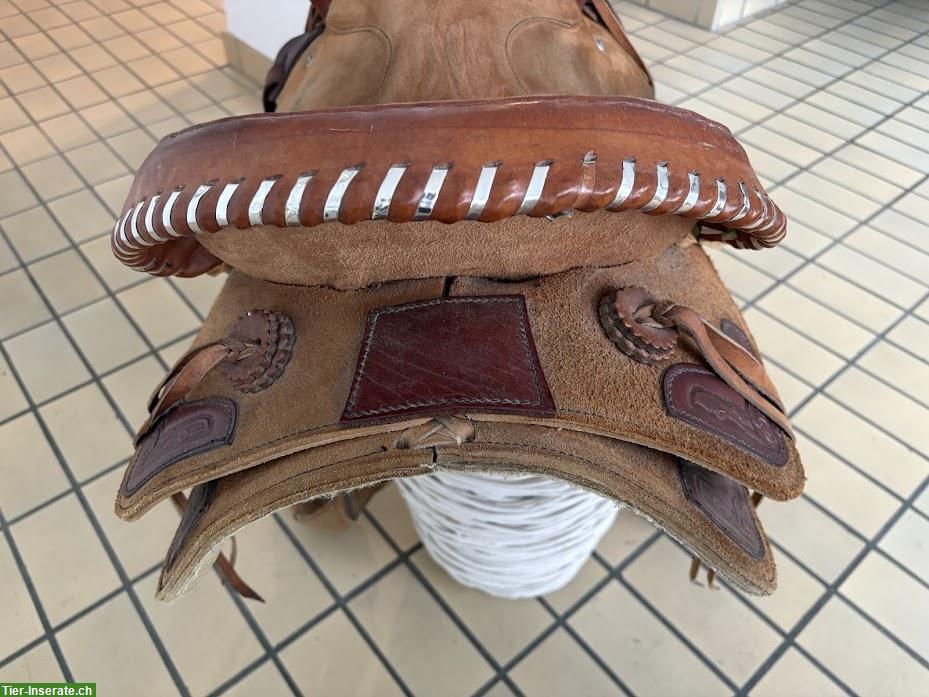 Bild 2: Wildleder Westernsattel ca. 14 Zoll zu verkaufen