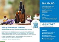 Aromatherapie für Tiere: Gastvortrag in Maienfeld GR