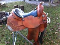 Rieser Westernsattel 15.5 Zoll Flexi-Plates