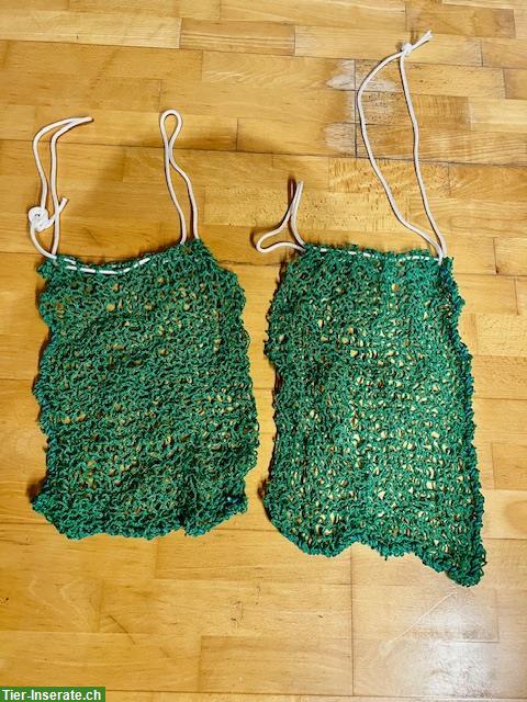 2 Heunetze Mini-Shetty, kleine Maschen, neu