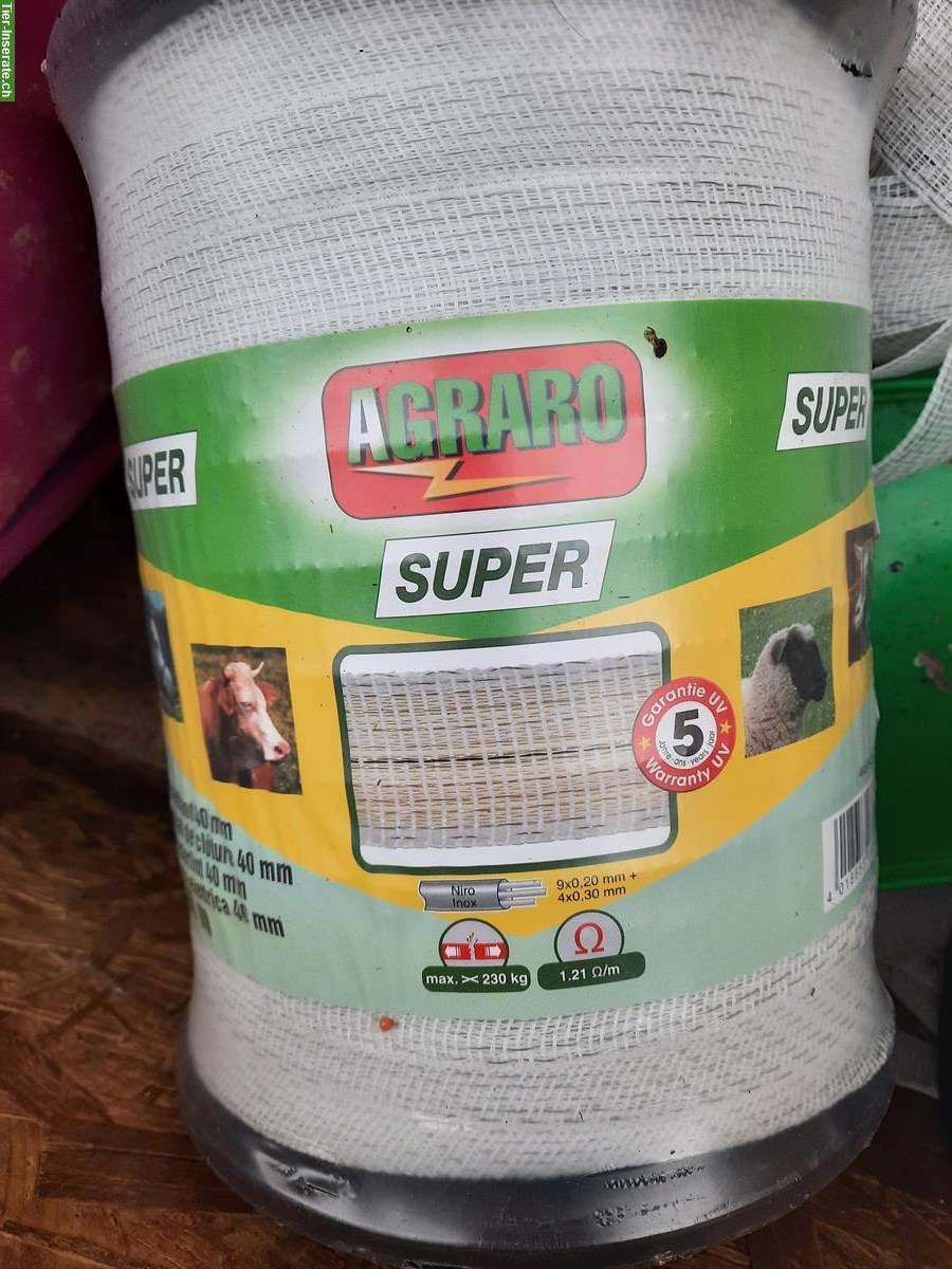 Weidezaunband Agraro Super zu verkaufen