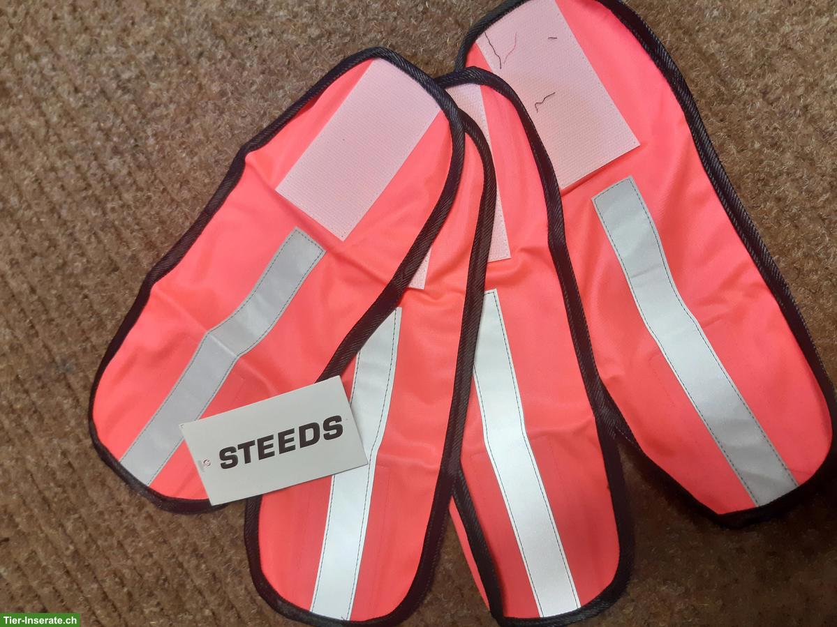 Steeds Leuchtgamaschen / Leucht-Ausreitdecke zu verkaufen