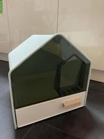 Wunderschönes Katzenklo in Hausform