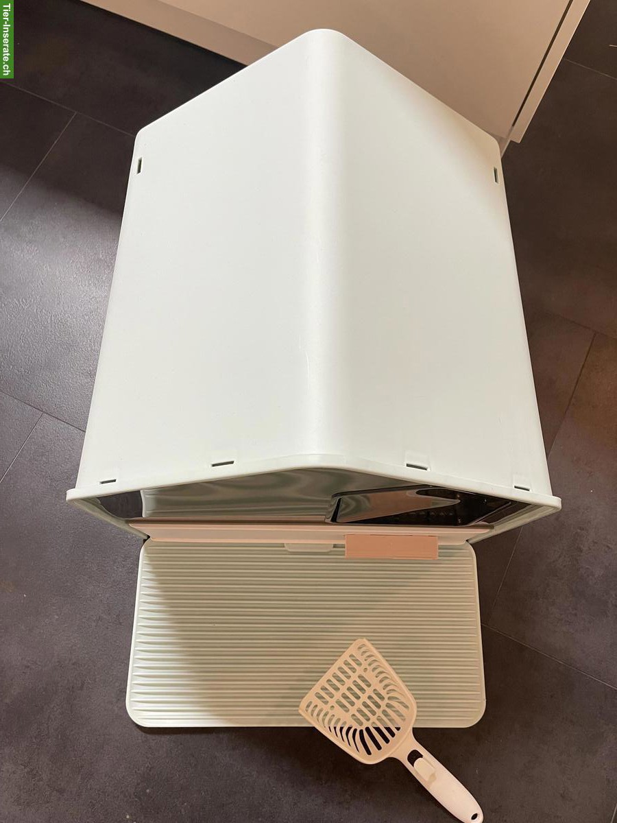 Bild 3: Wunderschönes Katzenklo in Hausform