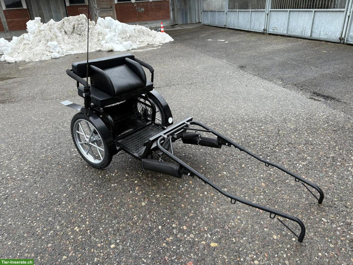 Mini Shetty Sulky, neuwertig, zu verkaufen