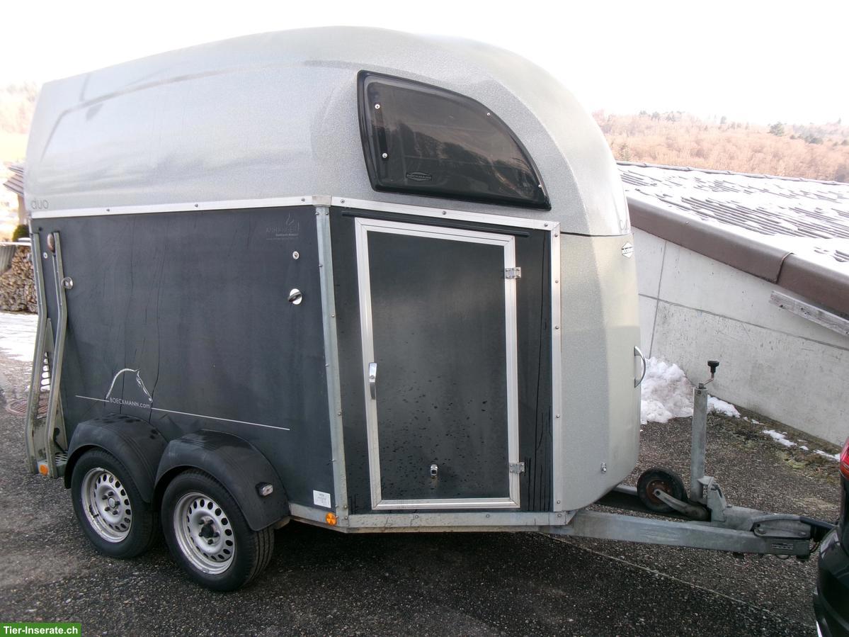 Bild 7: 2er Pferdeanhänger Böckmann frisch ab MFK