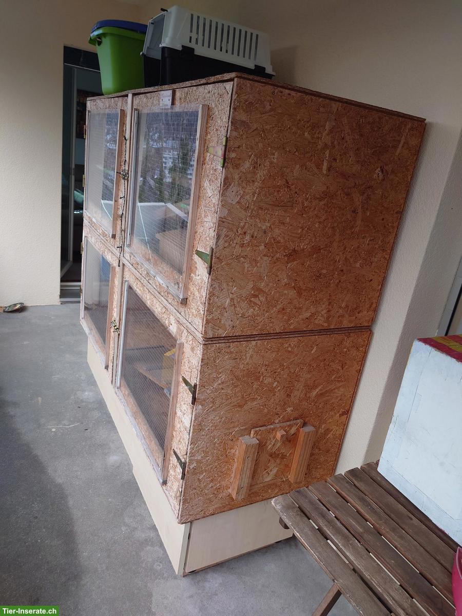 Bild 3: Meerschweinchen- oder Kaninchenstall, mehrstöckig