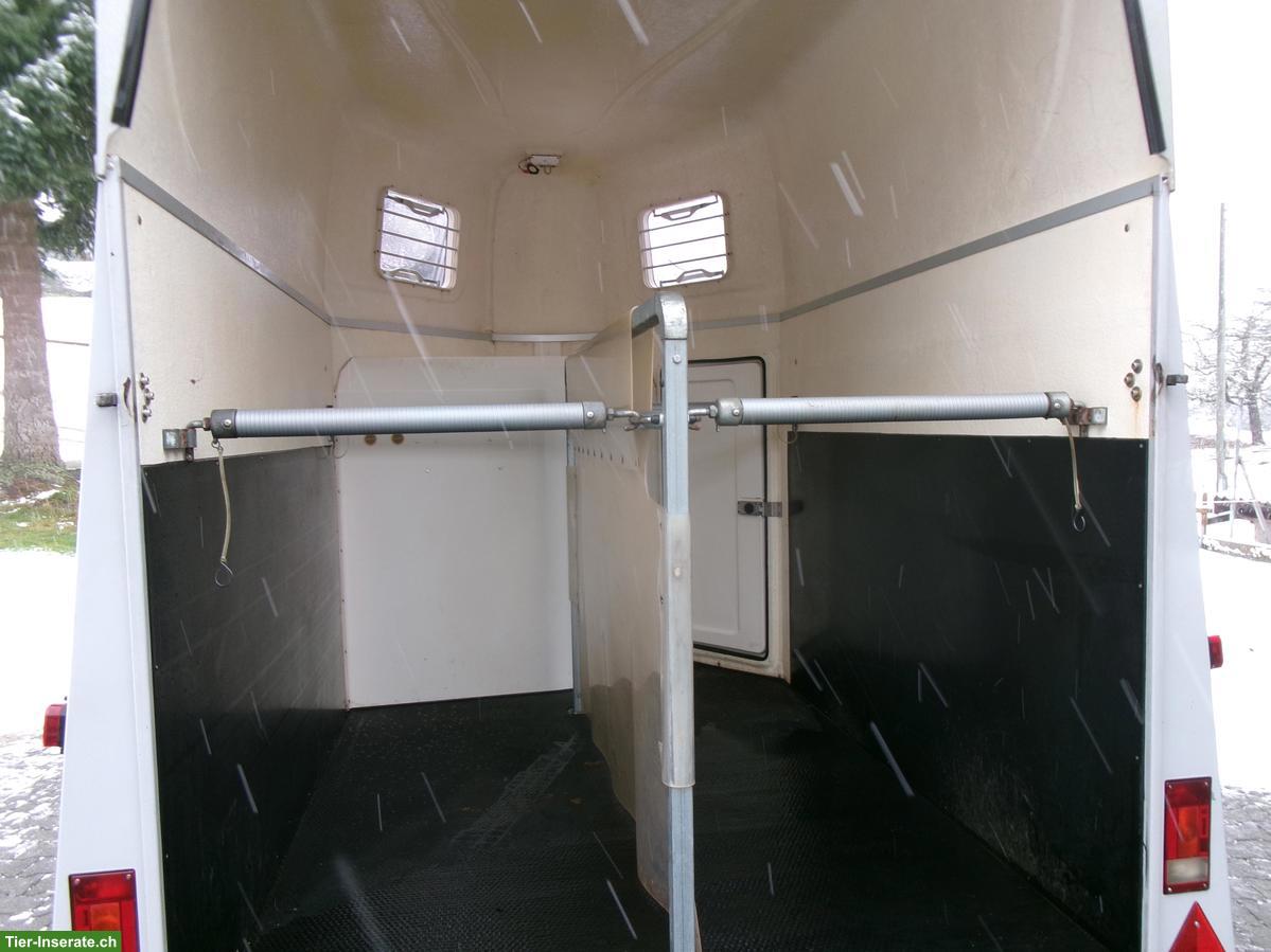 Bild 8: 2er Pferdeanhänger Humbaur Vollpolyester frisch ab MFK