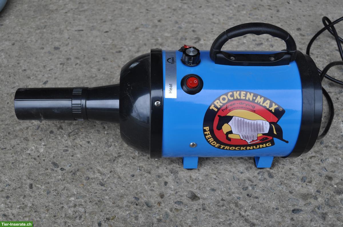 Bild 2: Trocken-Max Pferdefön/Pferdetrockner