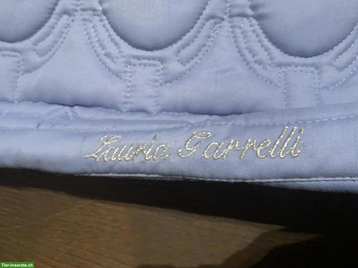 Bild 5: Pferdezubehör WB: Decke, Longiergurt, Gamaschen, Schabracken