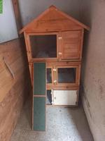 Occasion Kaninchenstall 95×80×160cm