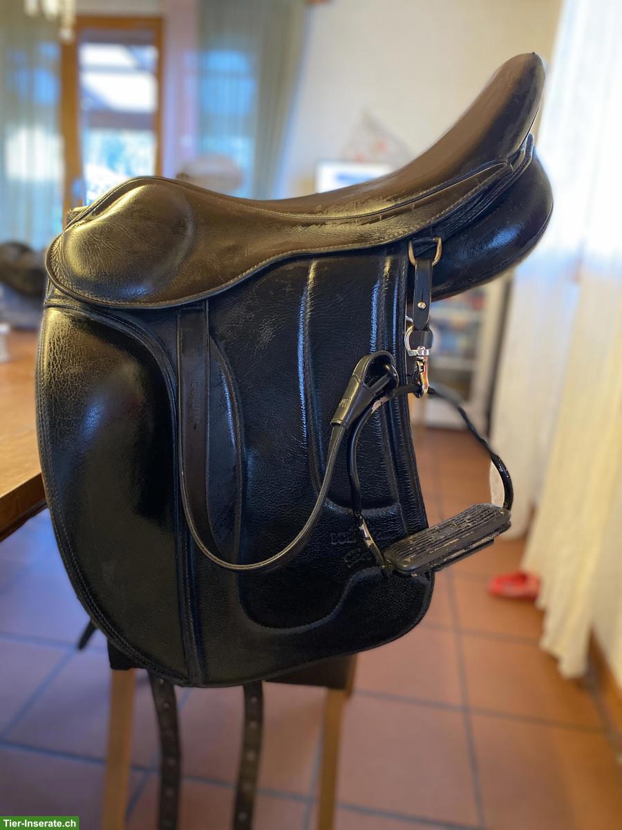 Islandsattel Iceline Gaits 17.5 Zoll mit Wechselkopfeisen